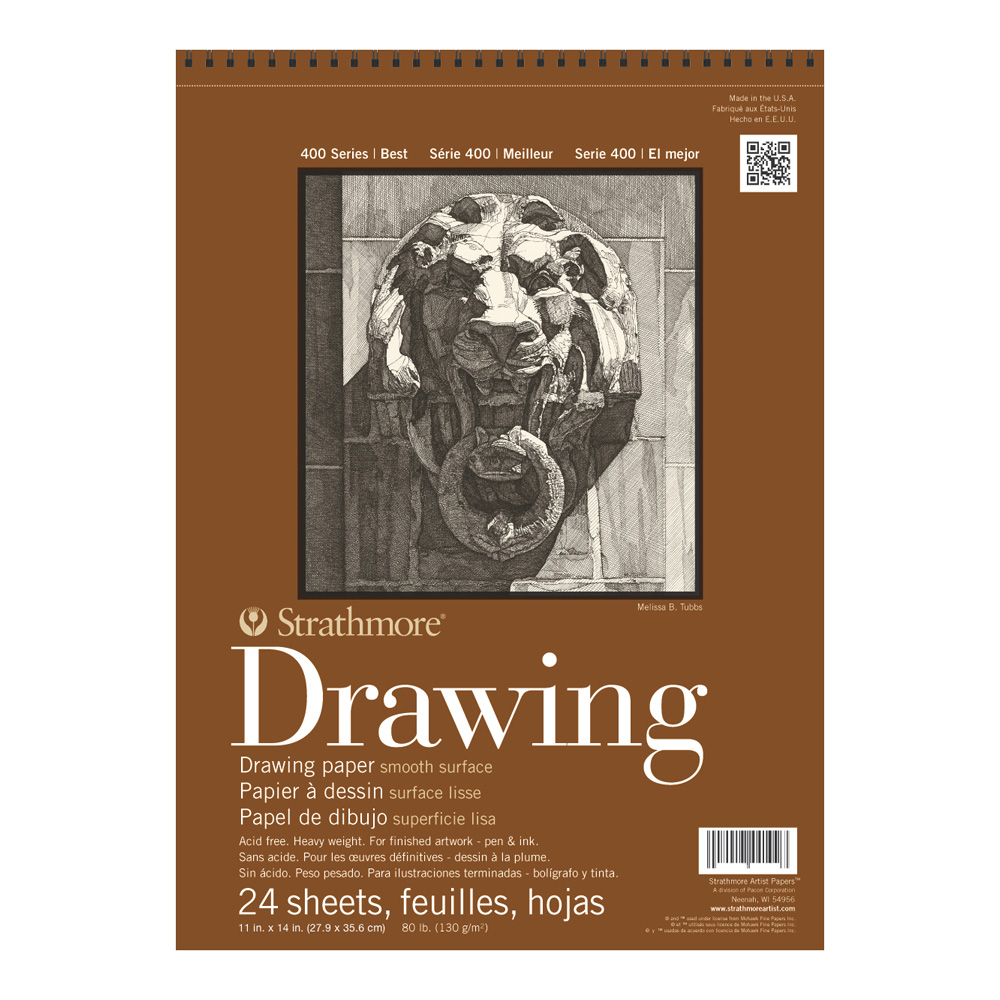 Strathmore 400 Drawing Pad Smooth 11X14