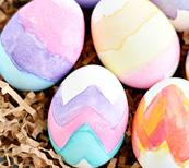 Watercolor Eggs