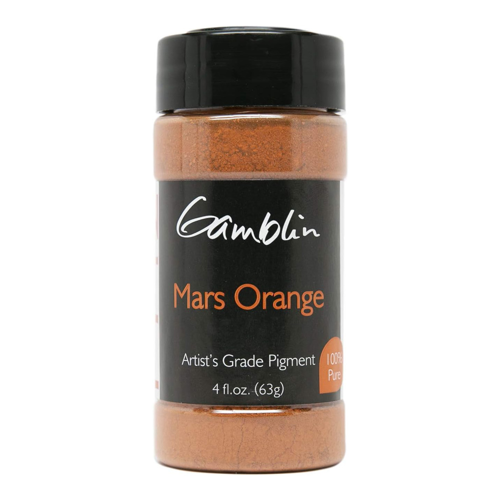 Gamblin Dry Pigment 4 oz Mars Orange