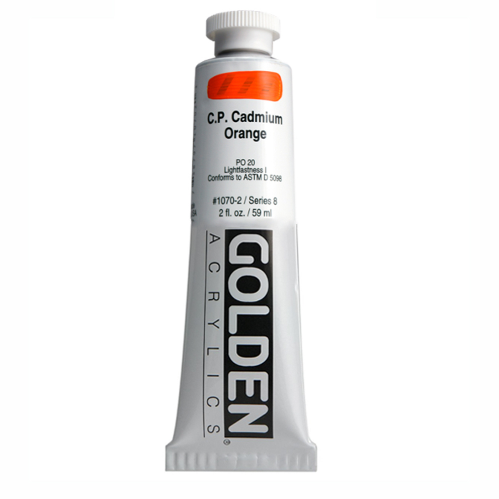 Golden Acrylic 2 oz Cadmium Orange