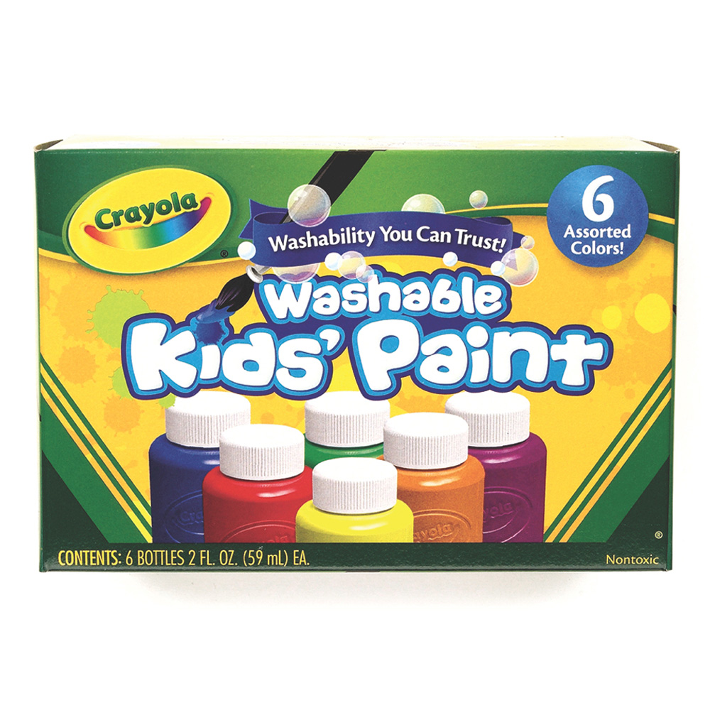 BUY Crayola Washable Kids Paint 20Z Set Of 6