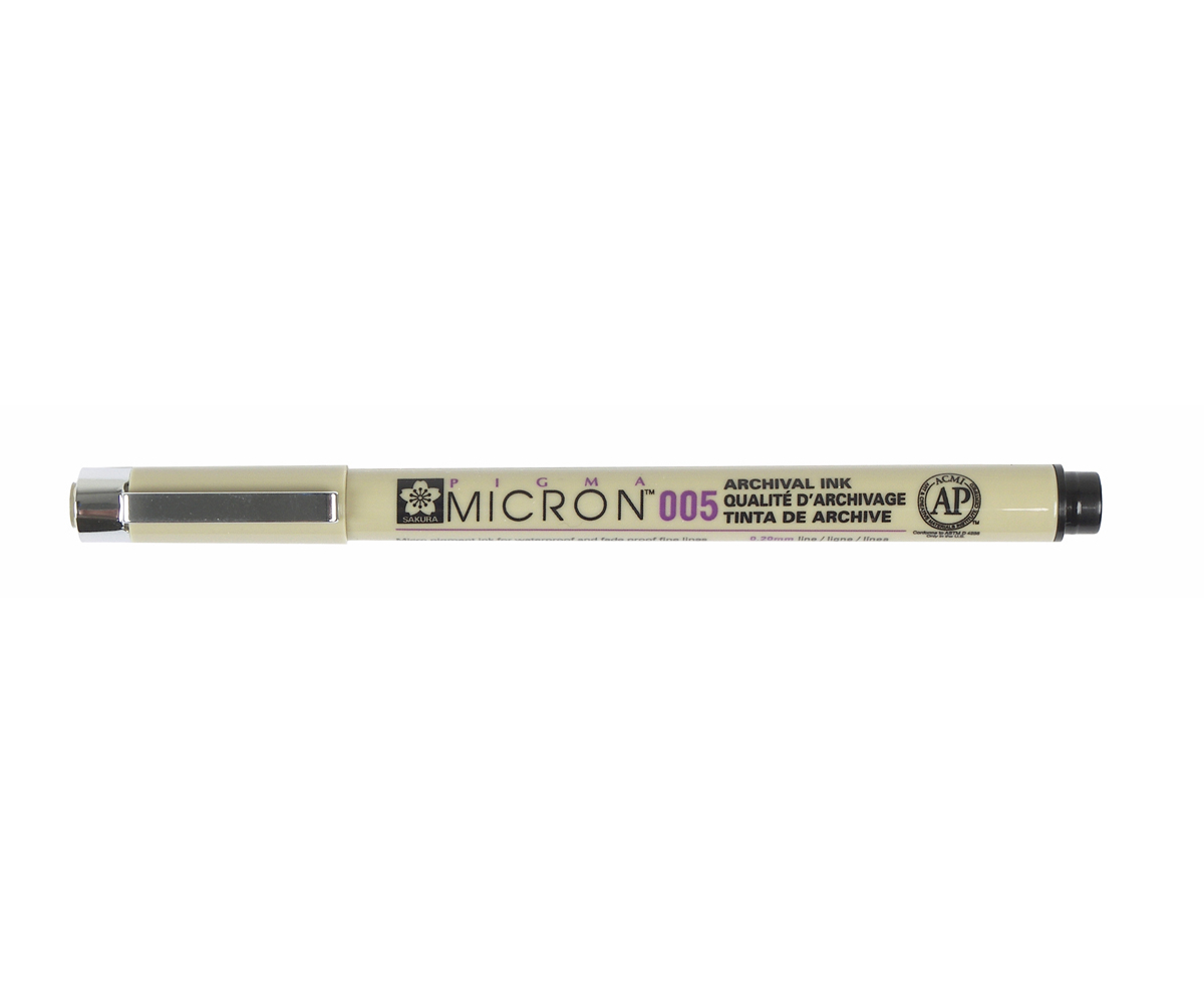Pigma Micron Pen 005 Black .20mm
