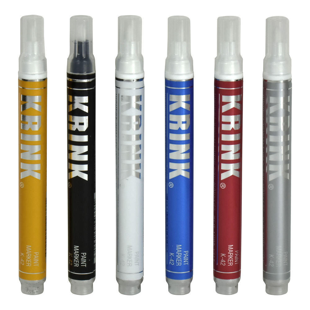 Krink Alcohol Paint Marker Silver Box Set of 4
