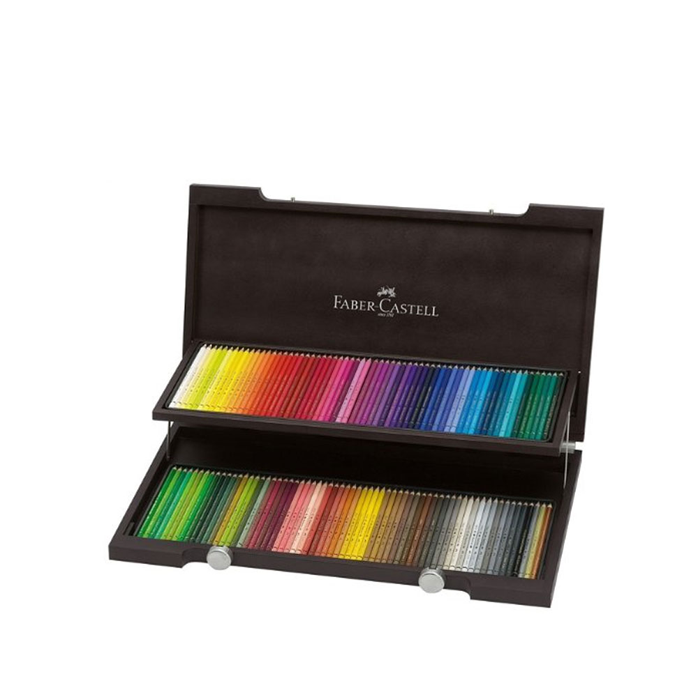 120 Lápices de Color Polychromos en estuche de madera – Faber-Castell Perú