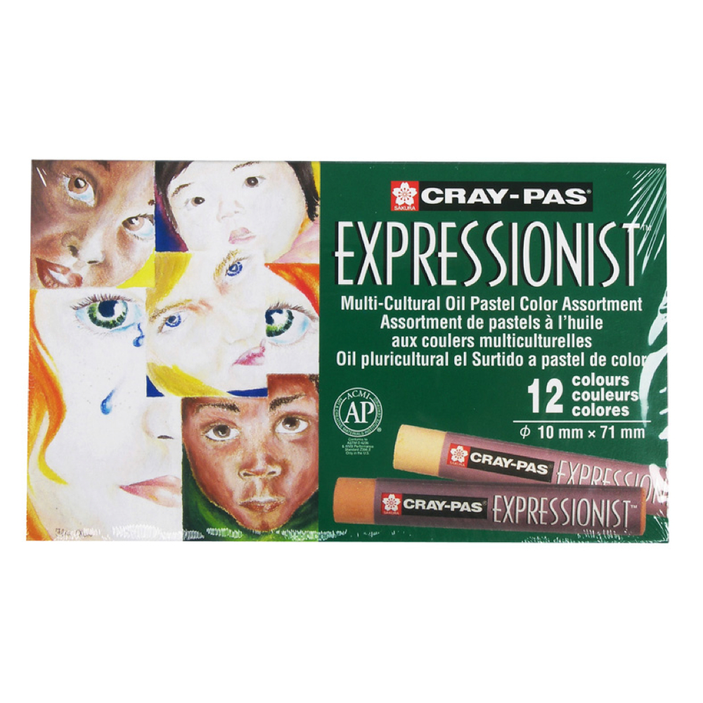 Cray-Pas Expressionist Multi-Cultural Set/12