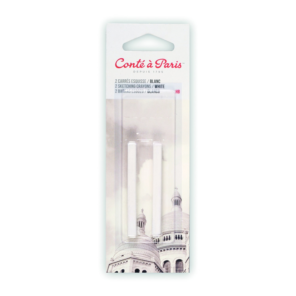 BUY Conte Crayon White HB Pkg Of 2