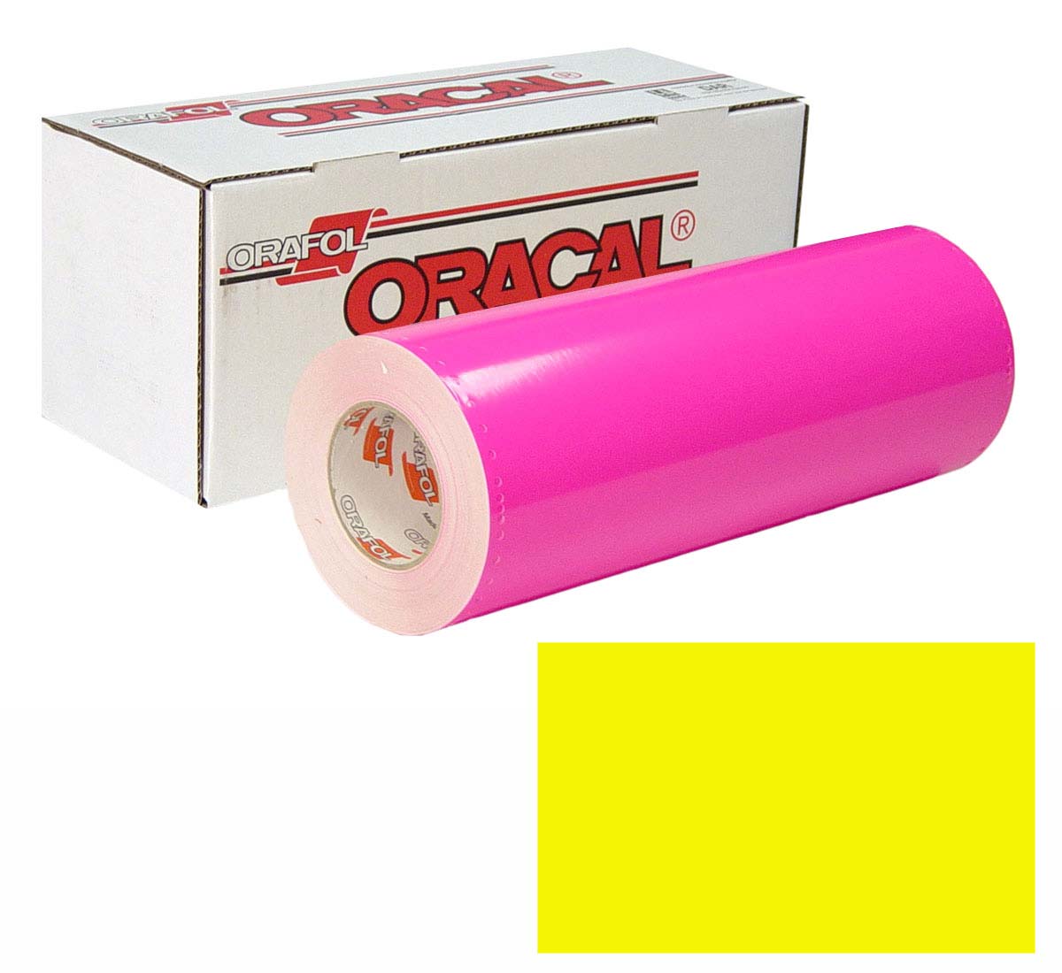 ORACAL 6510 Fluor 15in X 10yd 029 Yellow