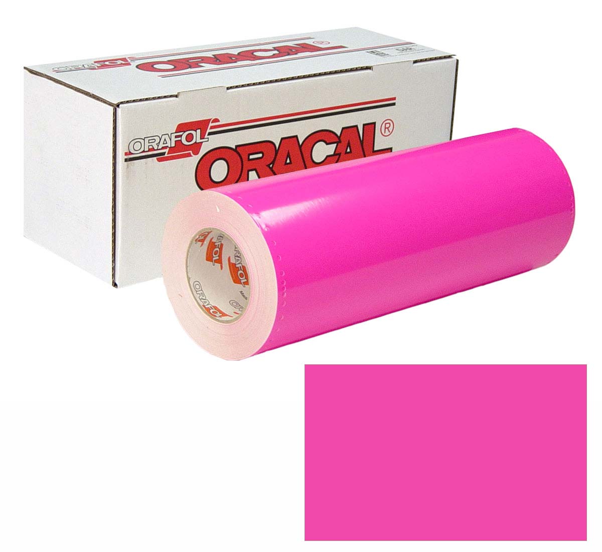 ORACAL 7510 Fluor Unp 24in X 50yd 046 Pink