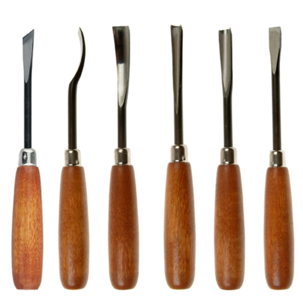 Wood Carving Hand Tool Set Of 6 K1