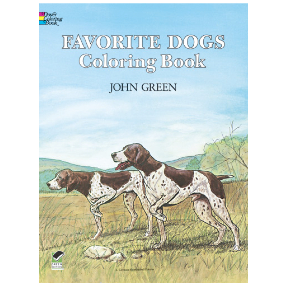 BUY Dover Coloring Book Favorite Dogs