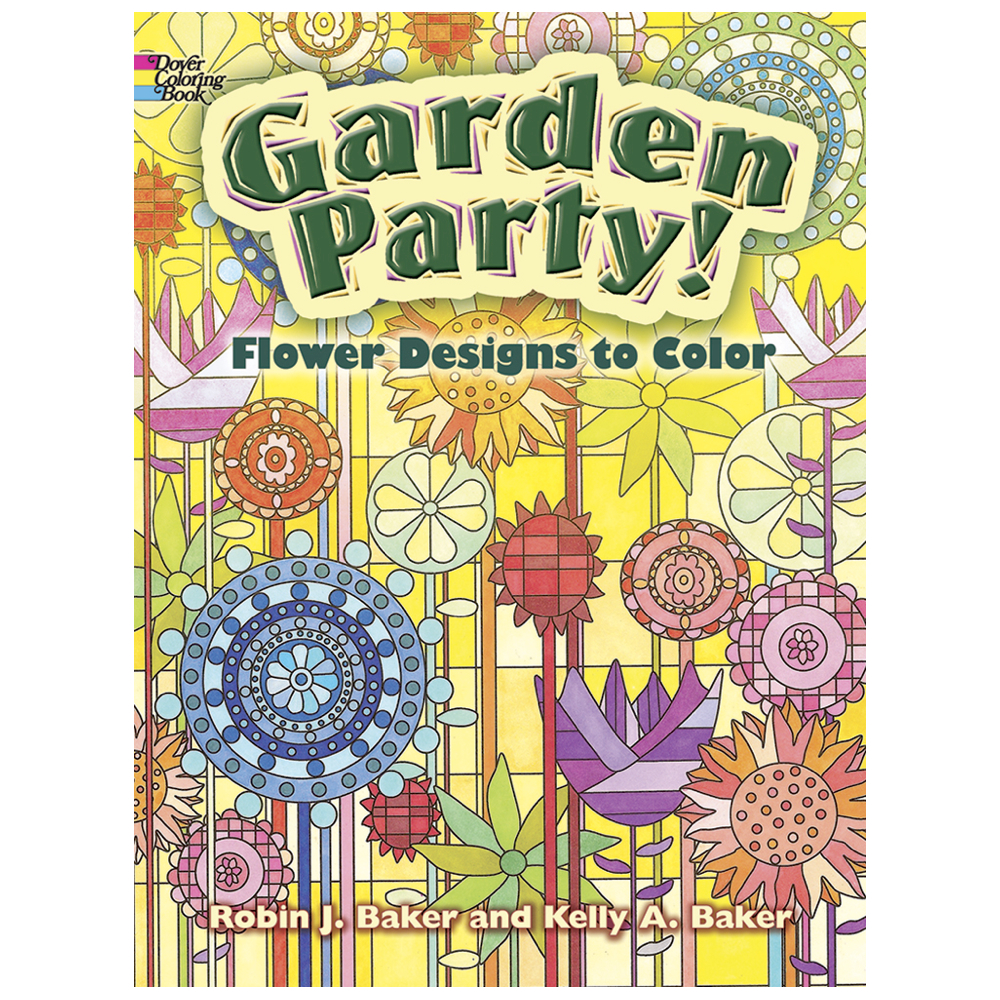 BUY Dover Coloring Book Garden Party