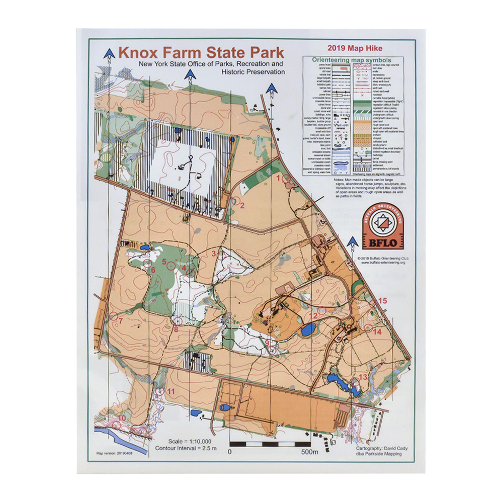 Knox Farm State Park Map Hike