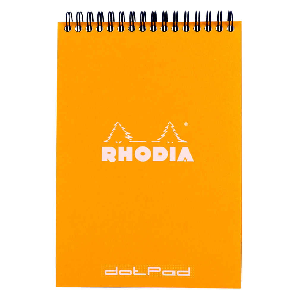 Buy Rhodia Wirebound Pad 6x8 25 Orange Dot