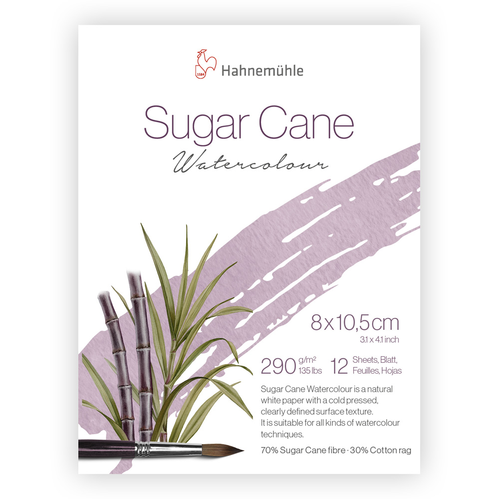 Hahnemuhle Sugar Cane WC Mini Pad 8x10.5 cm