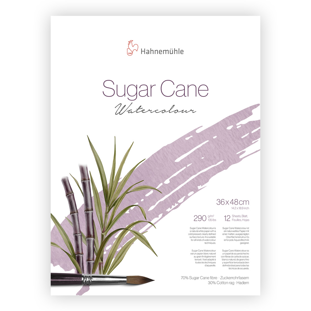 Hahnemuhle Sugar Cane WC CP Block 36x48 cm