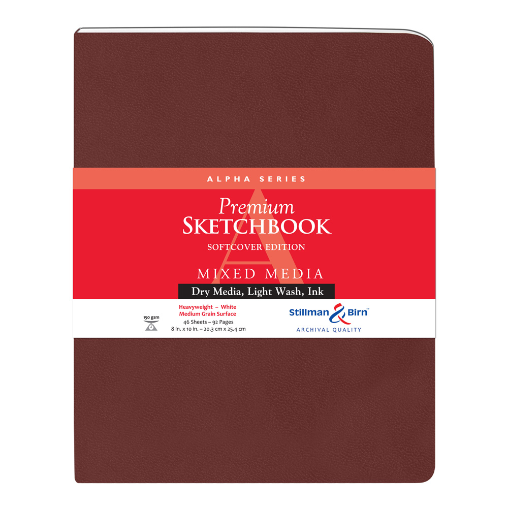 BUY Alpha Softcover Sketchbook 8X10