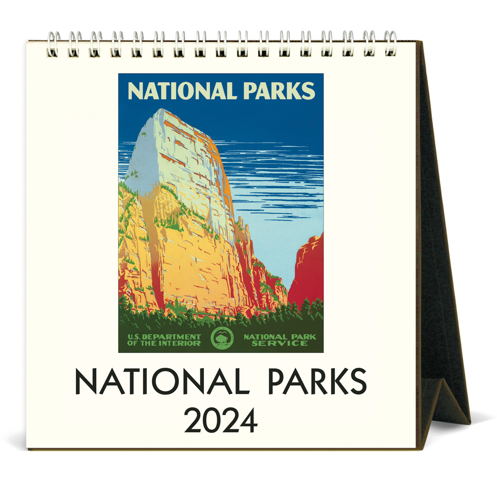 BUY Cavallini 2024 Desk Calendar National Parks