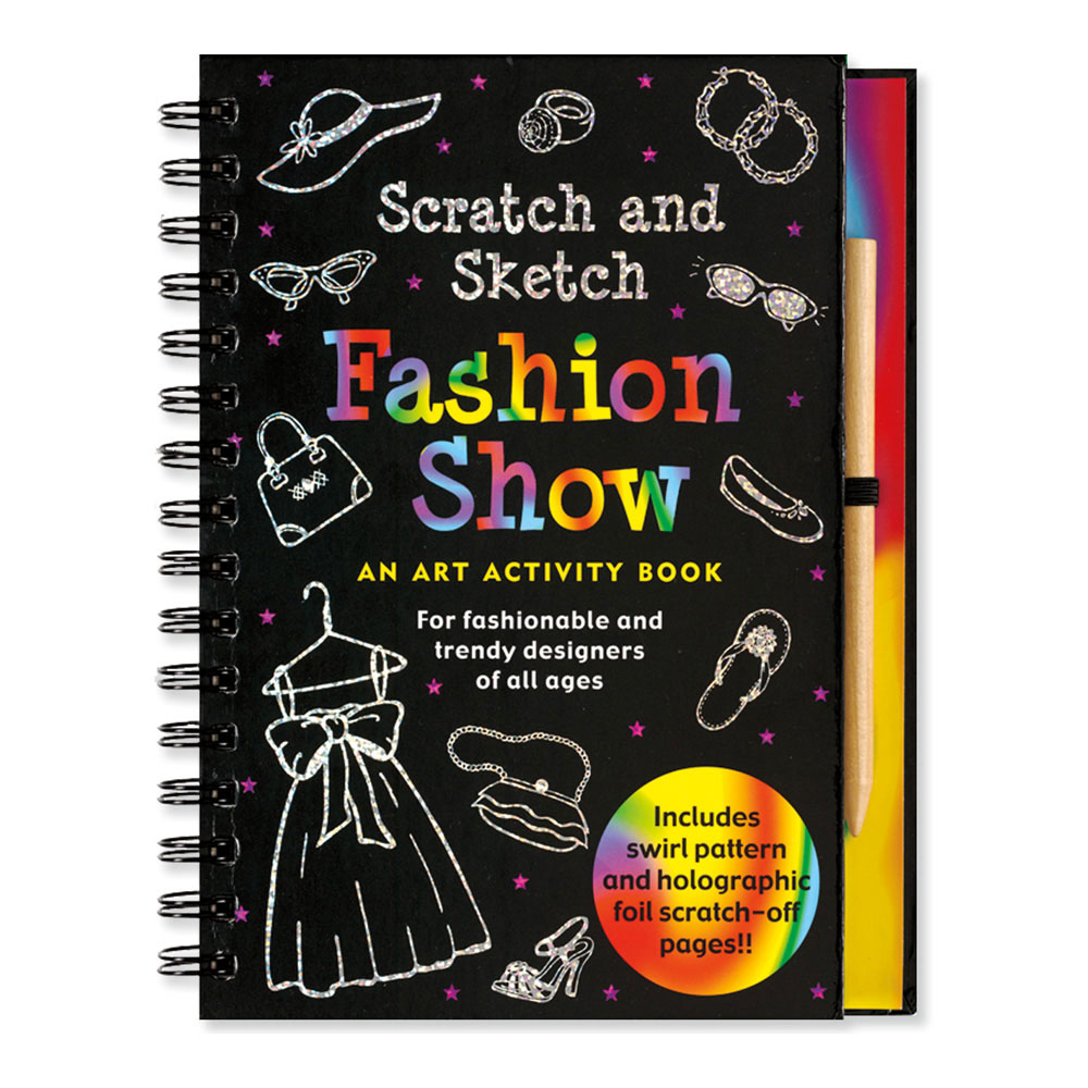scratch and sketch fashion show