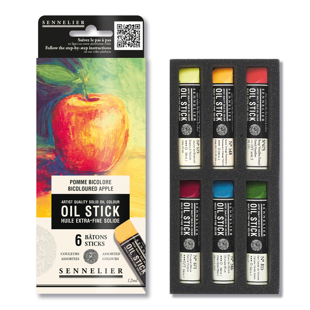 Sennelier Oil Stick Mini Still Life Set/6