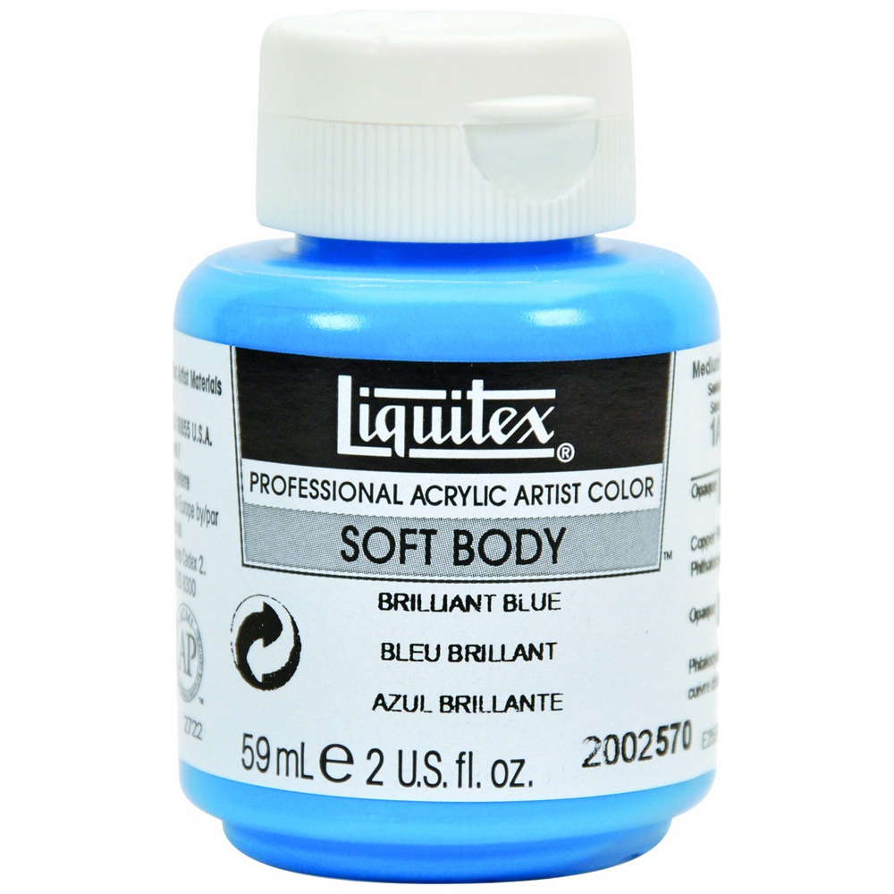 liquitex soft body acrylic paint 2 oz jars