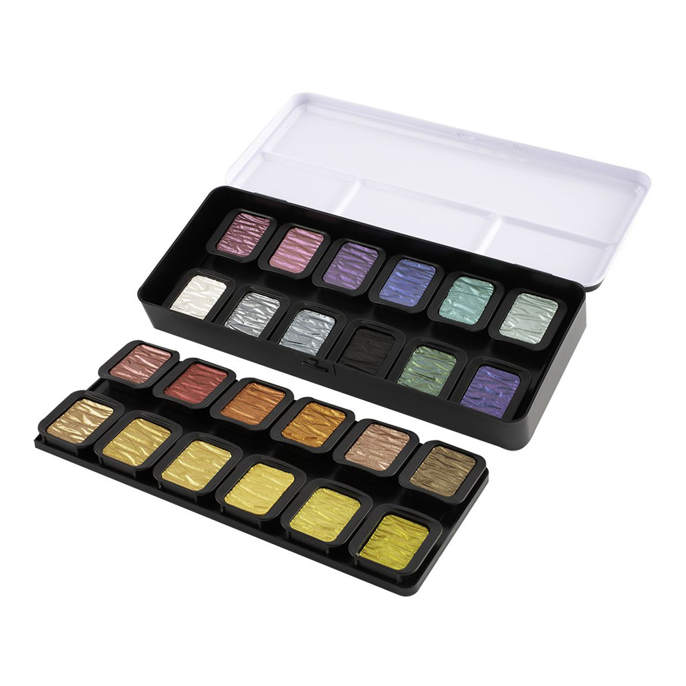 Finetec Mica WC Pearlescent 24 Color Set