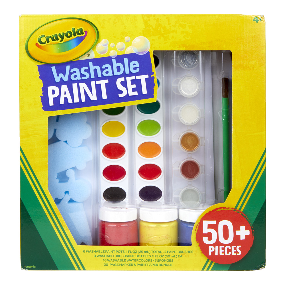 BUY Crayola Washable Kids Paint Complete Set