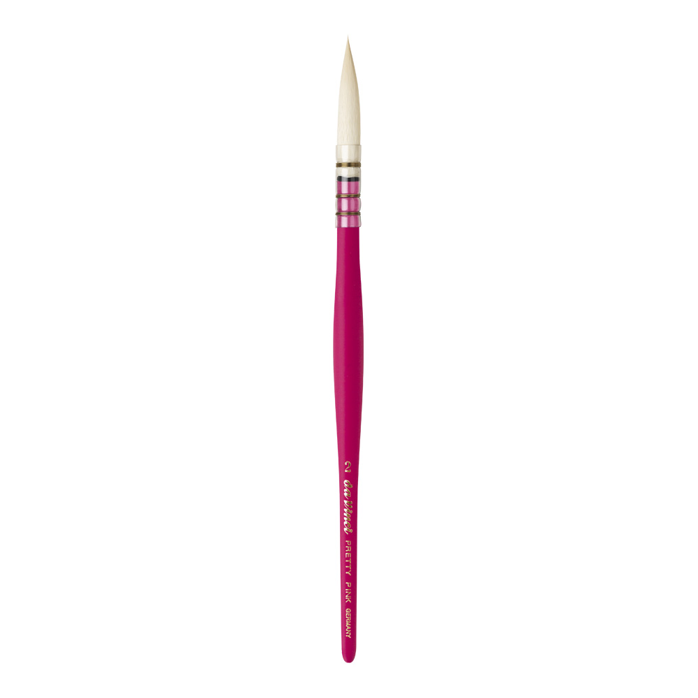 da Vinci Pretty Pink Quill Brush 2