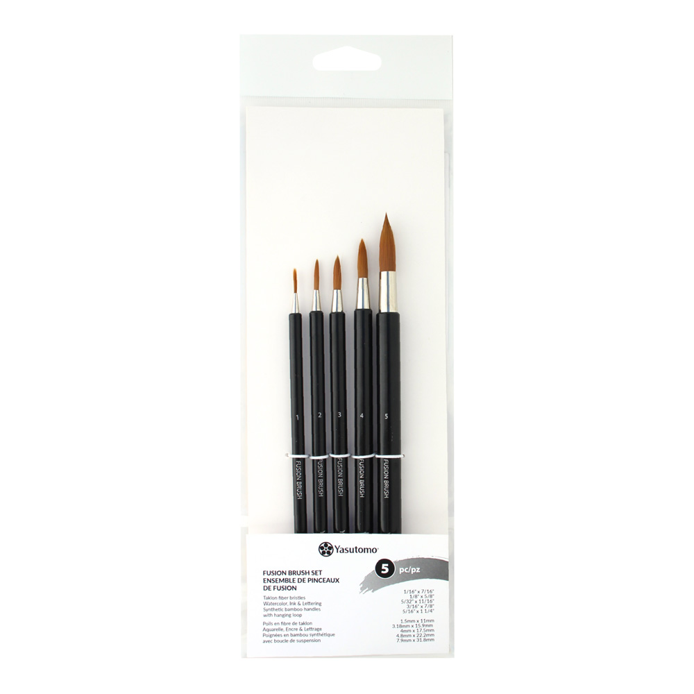 Yasutomo Fusion Brush Set of 5