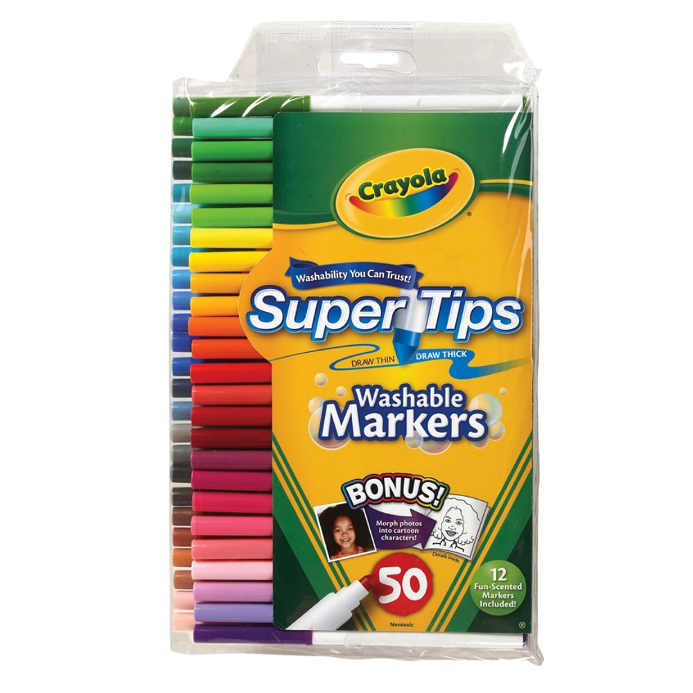 BUY Crayola 58-5050 Supertips Marker Set 50