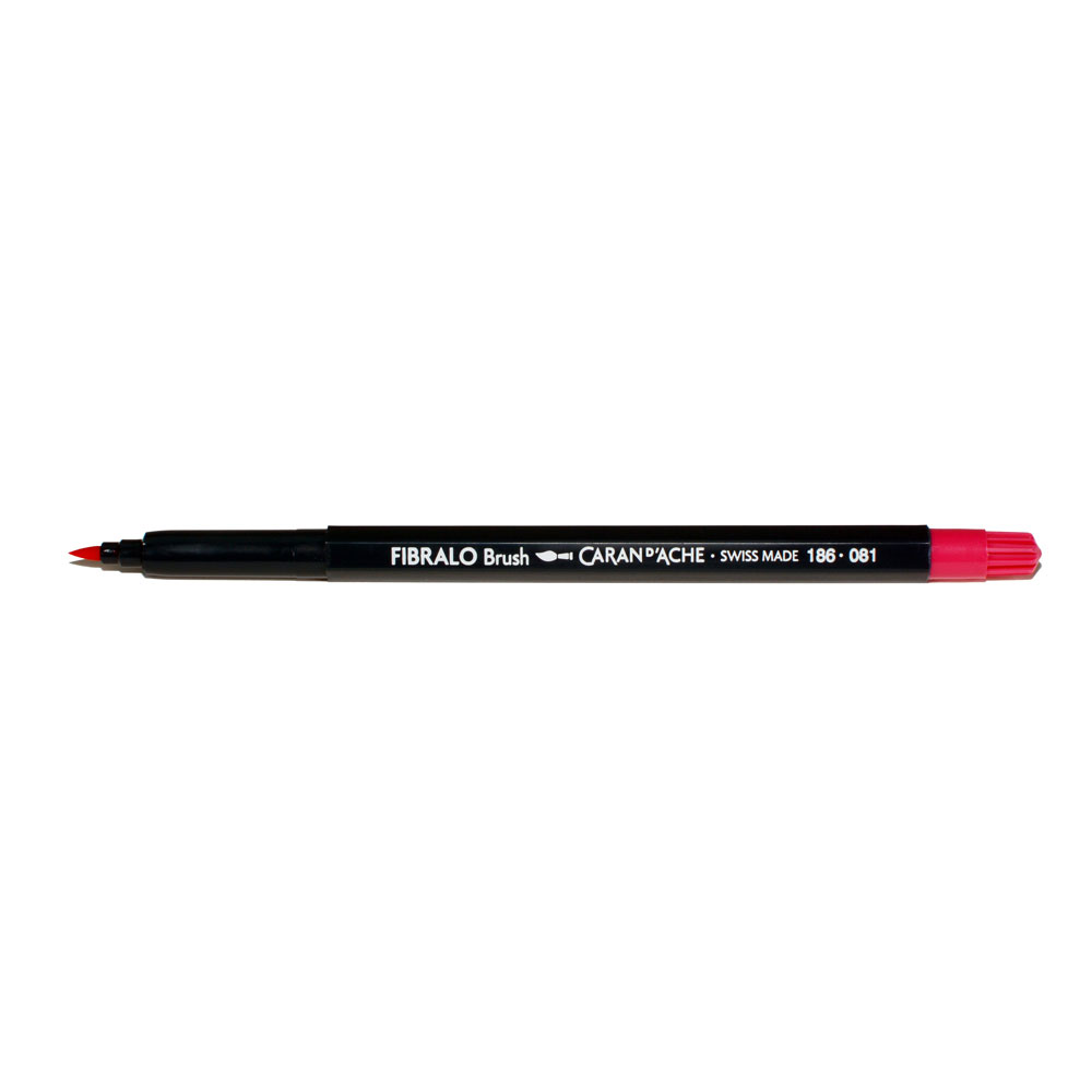 Caran d'Ache Fibralo Brush Pen - Black