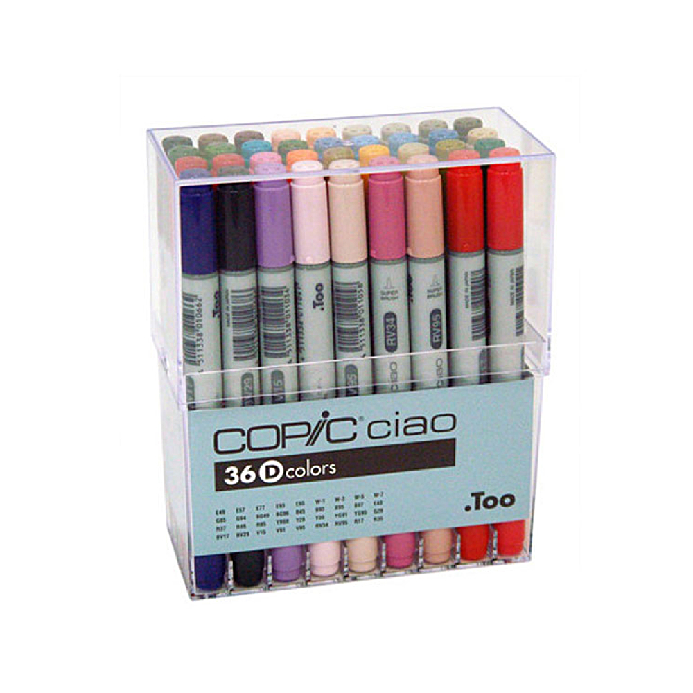 BUY Copic Ciao Markers 36 Color D Set