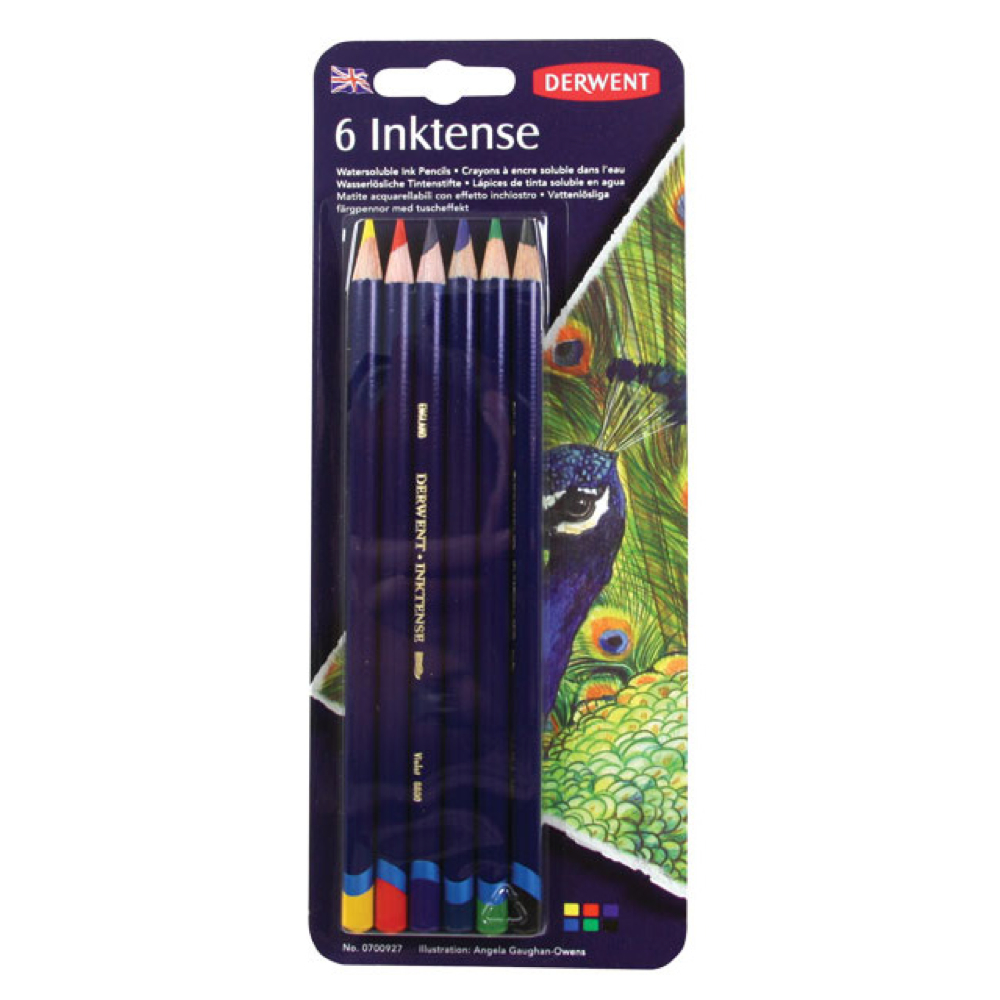 Inktense Ink Pencils: Derwent's Unique Alternative to Colored Pencils 