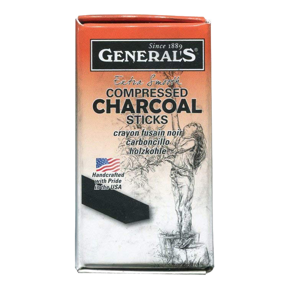 BUY General Compressed Charcoal Stick 2B 12/Box