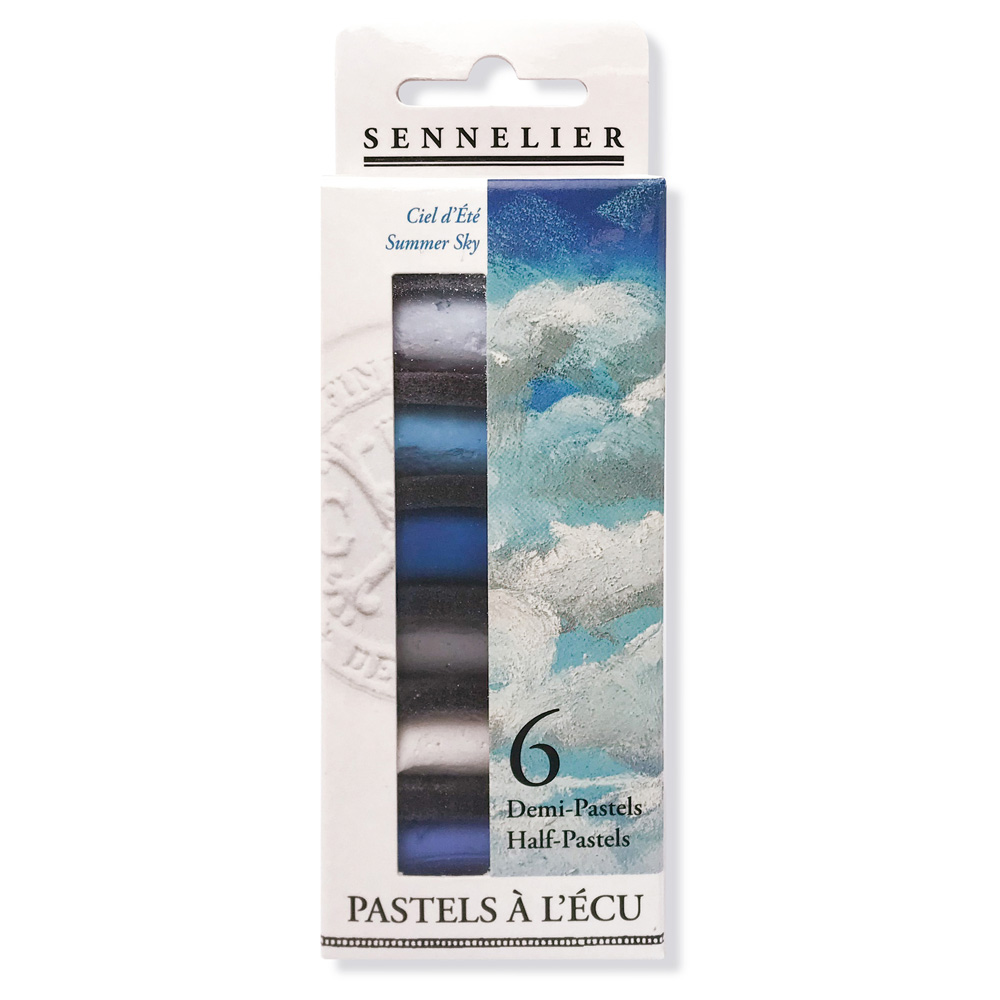 Sennelier Xsoft Half Pastel Set/6 Summer Sky