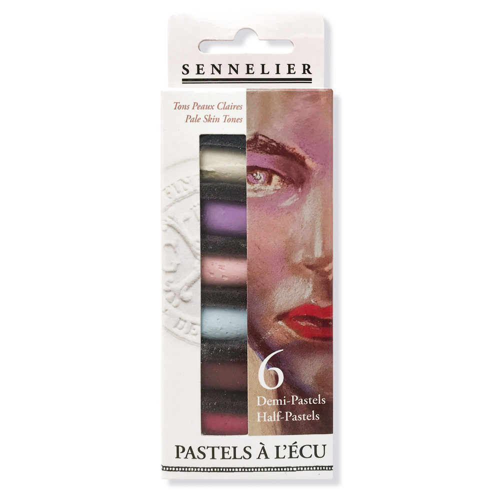 Sennelier Xsoft Half Pastel Set/6 Portrait Lt