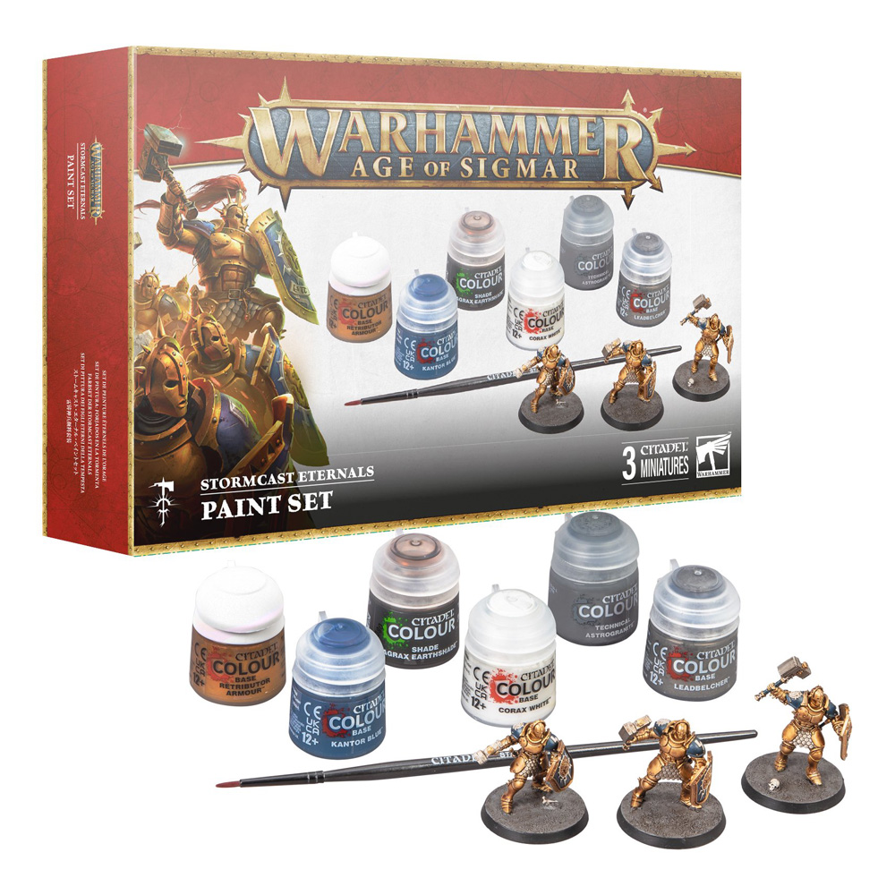 Age of Sigmar Stormcast Eternals Paint Set