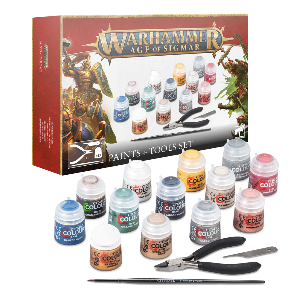 Age of Sigmar Paint & Tools Set