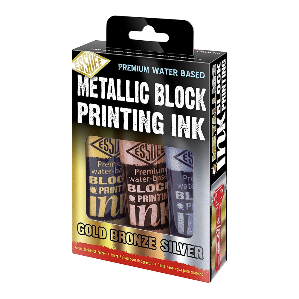 Download BUY Essdee Block Print Ink 3-tube Metallic Set