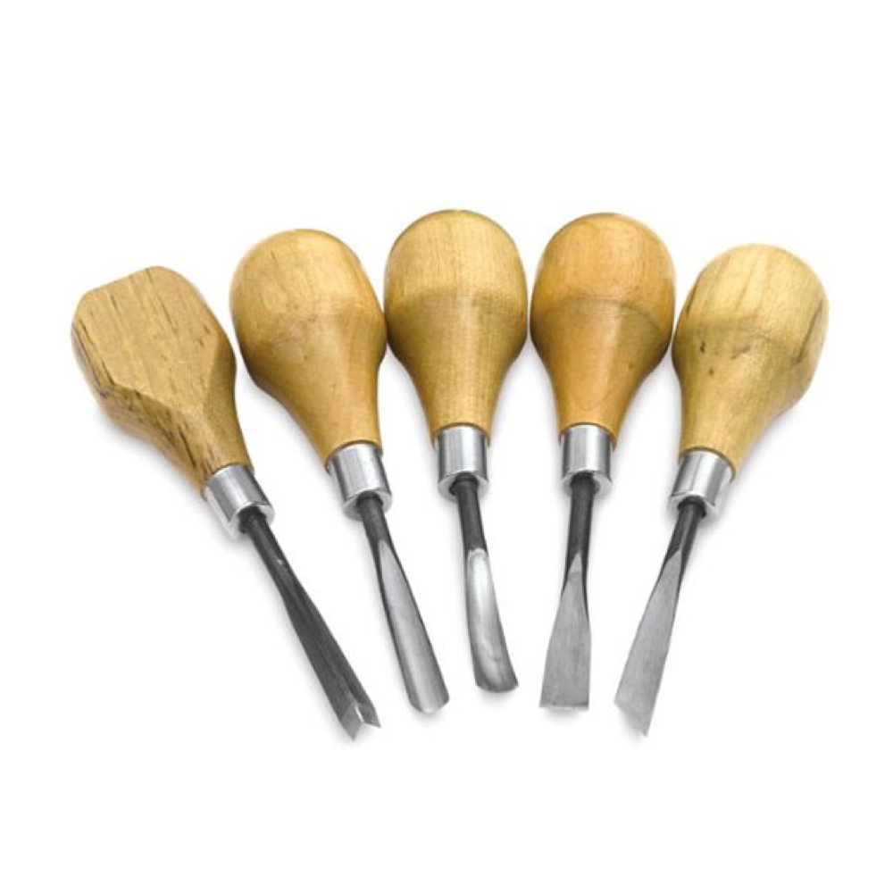 BUY Wood & Linoleum Carving Tool Set Of 5 K7