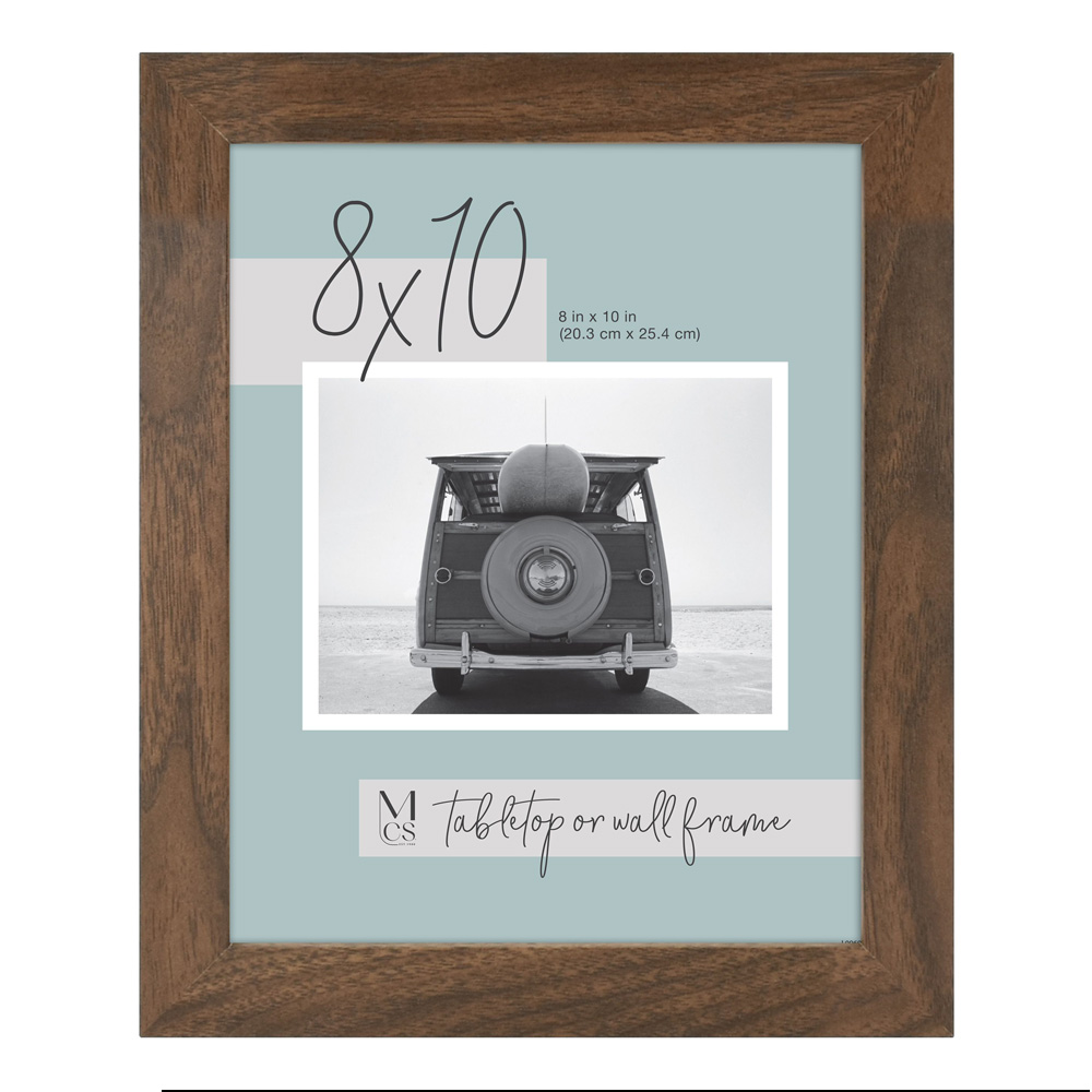 MCS Gallery Frame Modern Edge 8X10 Walnut