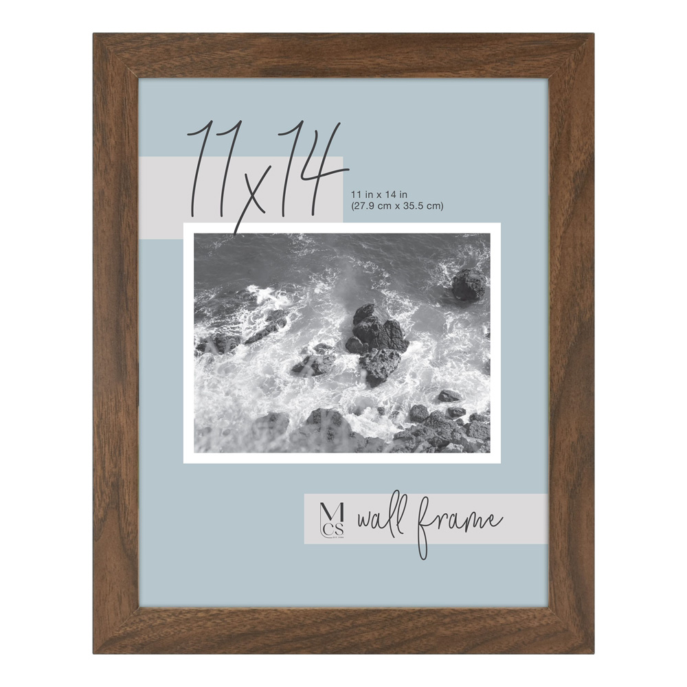 MCS Gallery Frame Modern Edge 11X14 Walnut