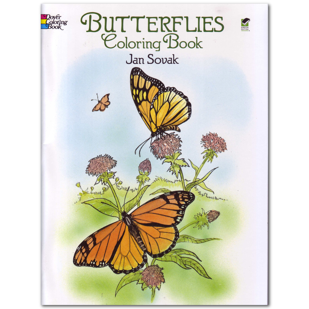 BUY Dover Coloring Book Butterflies